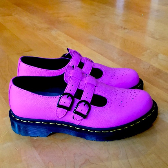 Dr. Martens Shoes - Dr. Martens 8065 Virginia Leather Mary Jane Shoes